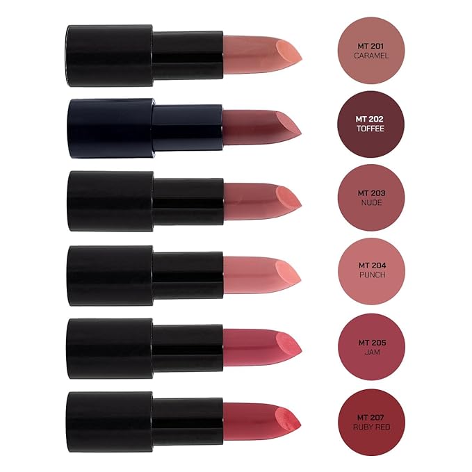 Radiant Professional Advanced Care Lipstick - Ultra Nourishing, Moisturizing Long Lasting Lipstick With Vitamin E- UVA UVB Filters - MATTE - Mellow (200)