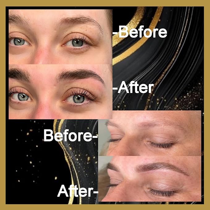 Lash and Brow Black Color Kit Long-lasting 6-8 Weeks Professional Result for Salon and DIY Use