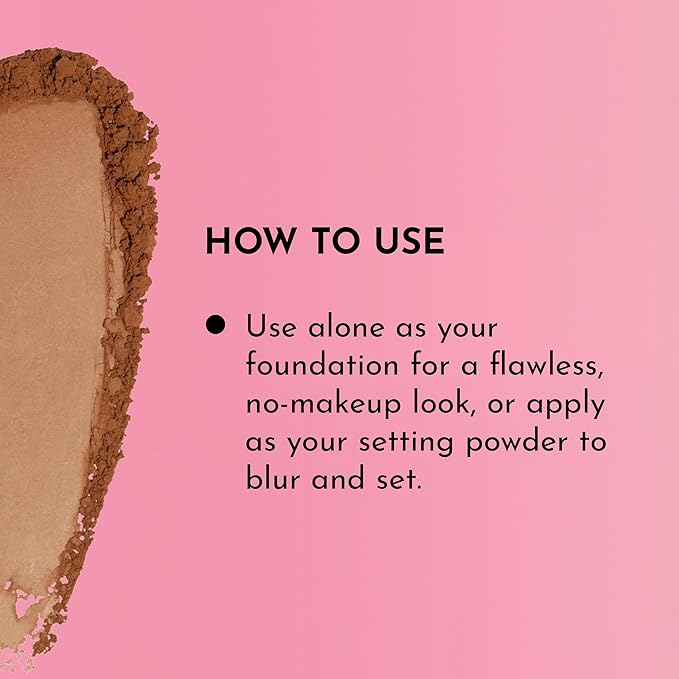 Talc Free Skin Smoothing Powder, Tan Deep, 0.34 Ounce