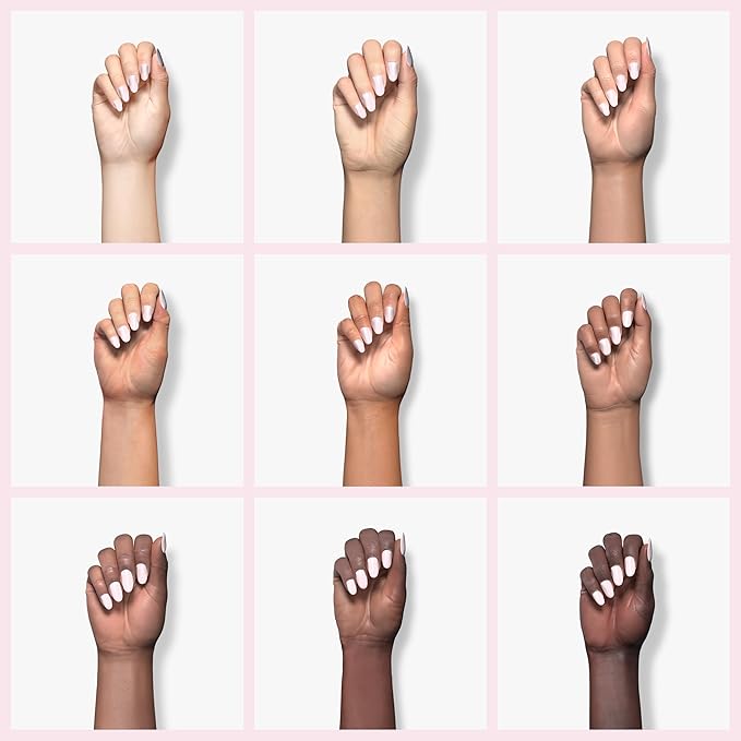 AILLSA Dip Powder Light Pink, Pink Dip Powder Nail 1 Oz, Nail Dipping Powder French Nail Art for Starter Manicure Salon DIY at Home, Dip Powder Colors Long Lasting, Odor-Free, Valentine's Day's Gift