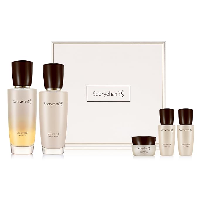 SOORYEHAN Micro Ginseng Essential Skincare Special Set (11.2 fl oz) - Boosts Skin Density, Elasticity, and Vitality . with Ginseng Liposome™ for Youthful Radiance – Korea Skincare.