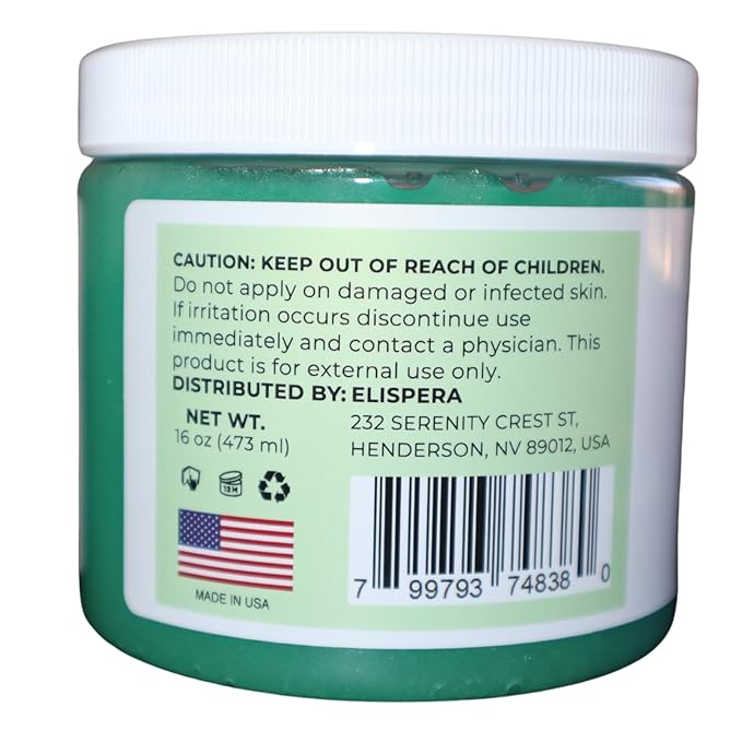 Honey Sugar Scrub Cucumber Melon, (16 Fl Oz (Pack of 1)