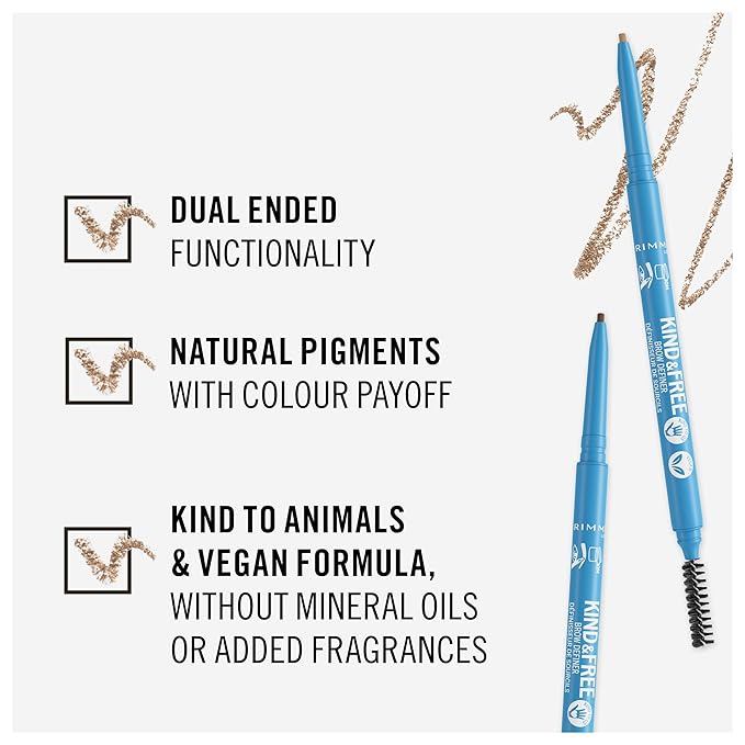 Rimmel Kind & Free Brow Definer, 003 Warm Brown