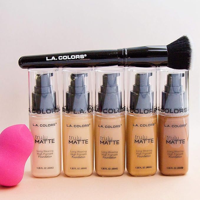 L.A. COLORS Truly Matte Foundation, Warm Honey CLM358