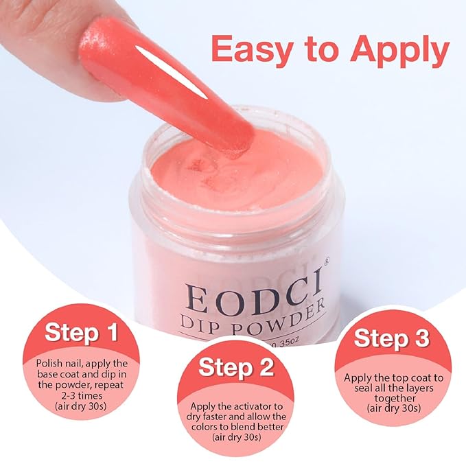12 Pcs Dip Powder Nail Kit Starter, 6 Colors Jelly Nude Pink Dipping Powder Kit With Base & Top Coat/Activator/Brush Saver, Nail Art Manicure Salon DIY for Daily at Home Party Gifts for Women