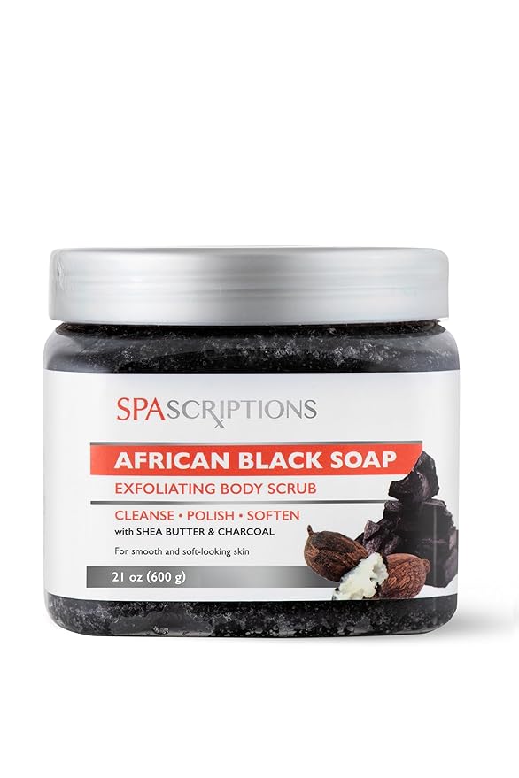 Spascriptions Body Scrubs 21 Oz (21 oz, African Black Soap)