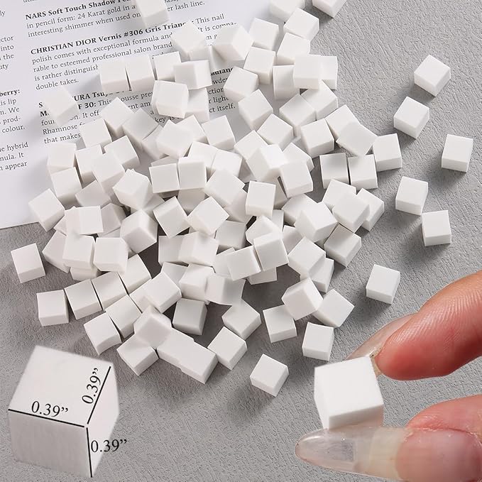 100Pcs Soft Nail Sponges for Ombre, Nail Art Sponges With Grabbing Pen, Aura Nails, Ombre Nail Brush, Manicure Nail Art Tools, Professional Accessories Supplies