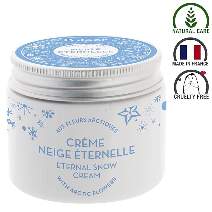 Polaar - Eternal Snow Youthful promise Cream with Arctic Flowers - 50 ml - Anti-aging face cream, Firming, Anti-wrinkle - All skin types, even sensitive - Natural active ingredient, Uncoloured