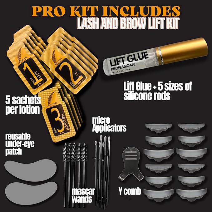 ARYANA NEW YORK Lash Lift And Brow Lamination Kit - Professional Series