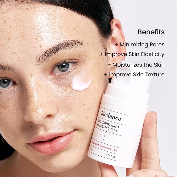 BIODANCE Collagen Cream | Firming Facial Moisturizer with Collagen, Mineral water, Hyaluronic Acid for Face | 1.69 fl.oz, 50ml