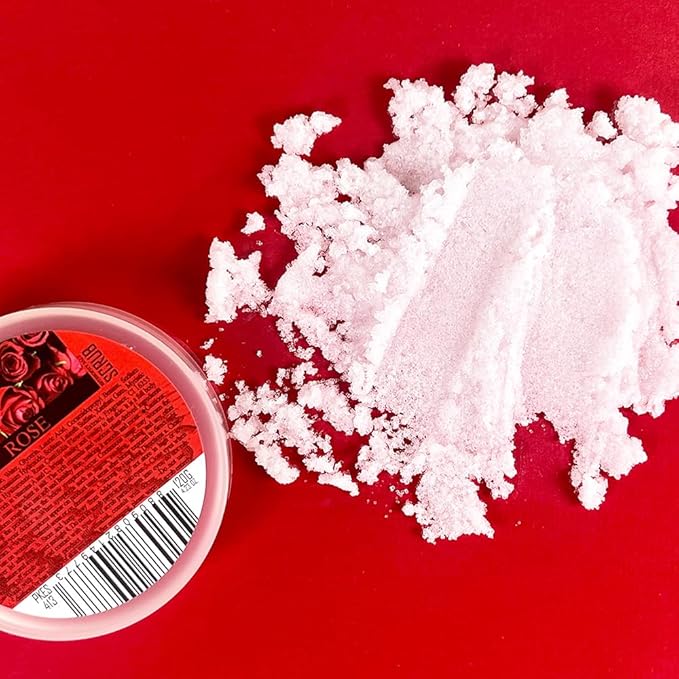 Estesophy Salt Scrub_Rose_Korean Salt Body Scrub, Salt Massge, Salt Soap, Body Care, Rose Salt Shower 4.2oz (120g)