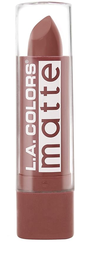 L.A. COLORS Matte Lip Color, Caramel Cream CML545