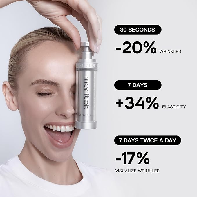 Facial Lifting Spray, features advanced technology to quickly and visibly tighten and smooth skin. It helps reduce fine lines and wrinkles while providing anti-aging benefits (30ml + 3ml)