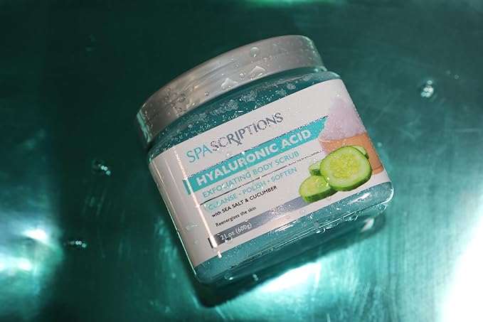 Spascriptions Body Scrubs 21 Oz (21 oz, Hyaluronic Acid)