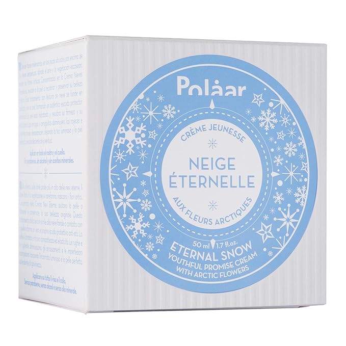 Polaar - Eternal Snow Youthful promise Cream with Arctic Flowers - 50 ml - Anti-aging face cream, Firming, Anti-wrinkle - All skin types, even sensitive - Natural active ingredient, Uncoloured