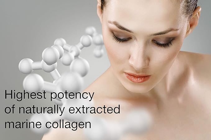 Anti-Aging Face & Neck Gel - Marine Collagen Moisturizer, Reduces Wrinkles, Fine Lines, Acne Scarring, Repairs Damaged Facial Skin - 50 ml