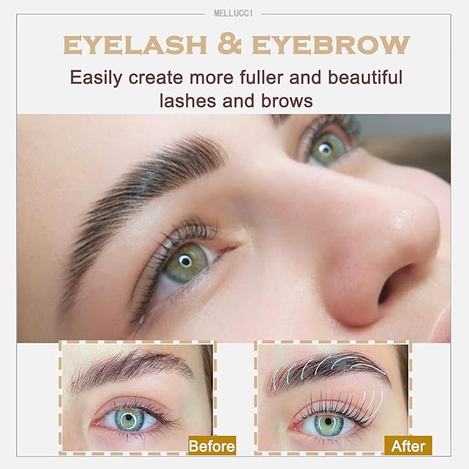 Lash Lift Black Color Kit Upgraded Brow Lamination Black Color Set Long Lasting 6-8 Weeks Eyelash Perm Kit Achieve Salon-Quality Easy to Apply at Home DIY & Salon Safe Effective Results