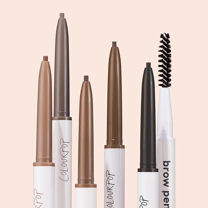 ColourPop Defining Eyebrow Pencil - Precision Brow Pencil Tip for Natural Hair-Like Strokes - Long-Lasting Buildable Color with Attached Spoolie & No Sharpening Needed - Auburn (0.003 oz)