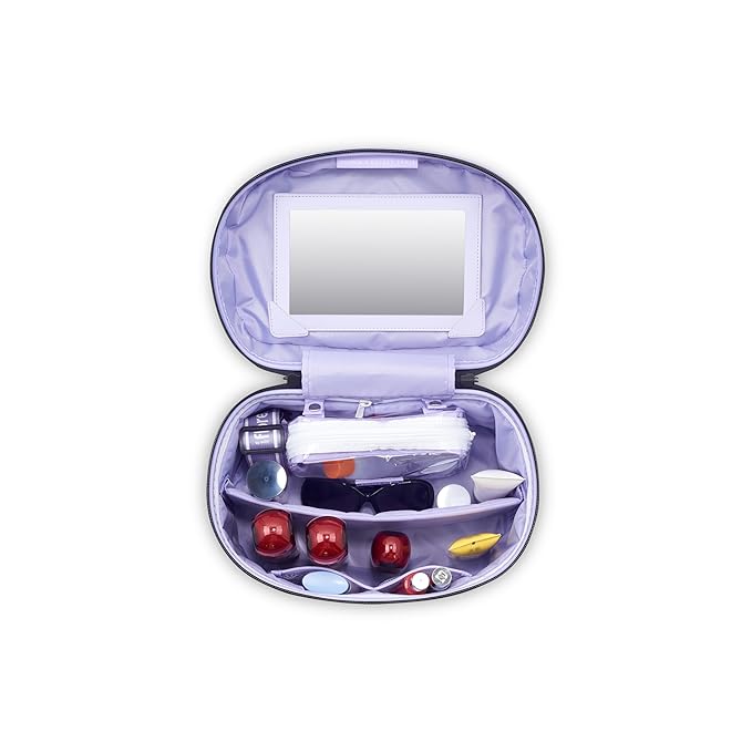 florence by mills Glow Getter Beauty Case, Lavender