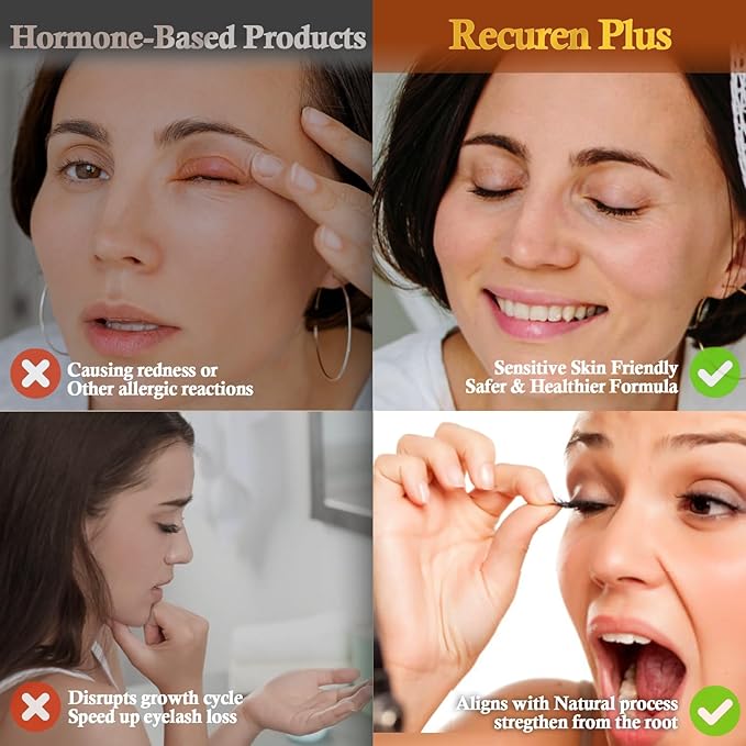 Premium Eyelash Growth Serum: Advanced Vegan Formula for Longer Thicker Lashes (Rose Gold, 0.17 Fl Oz (Pack of 1))
