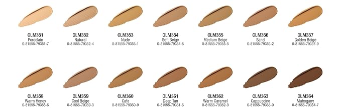 L.A. COLORS Truly Matte Foundation, Deep Tan CLM361 (Pack of 2)