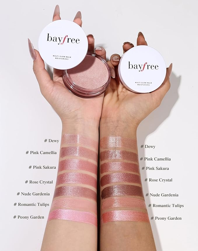 Multi Glow Balm, Cream Blush for Cheeks, Blush Balm Face Makeup, Radiant Finish, Hydrating, Creamy, Lightweight & Blendable Color, Face Makeup, 0.63 Oz (Dewy)