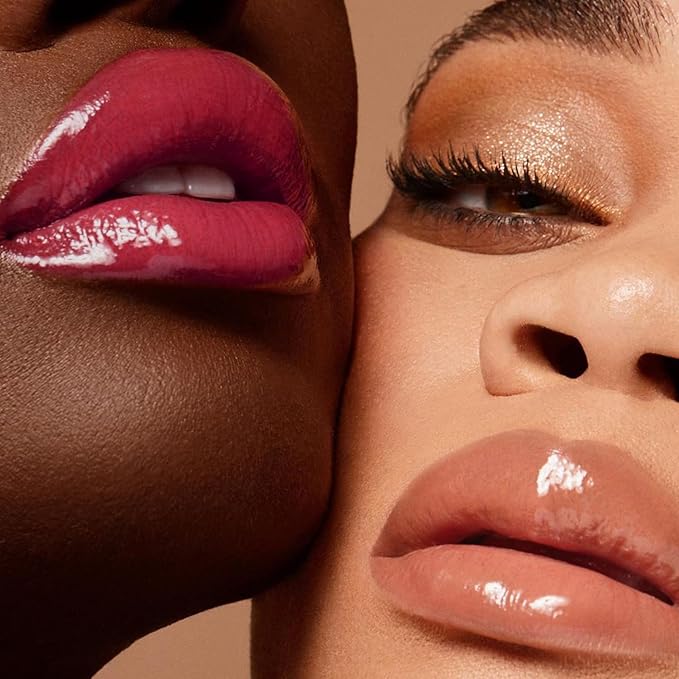 ZUK Hydrating Lip Gloss for Women and Girls, Moisturizing Creamy Lipstick for Dry Lips, Nourishing Highly Pigmented Lip Balm, Non-Sticky Tinted Lip Makeup