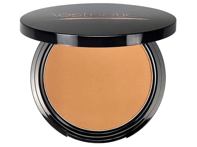 Aesthetica Sunset Bronzer - Matte Bronzing Makeup Contouring Powder - Vegan & Cruelty Free