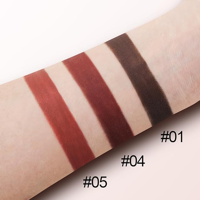 Matte Lipstick for Women,Cream Lip Color, Long Lasting Lip Makeup,Waterproof Red Lipstick,Velvet Makeup Stick
