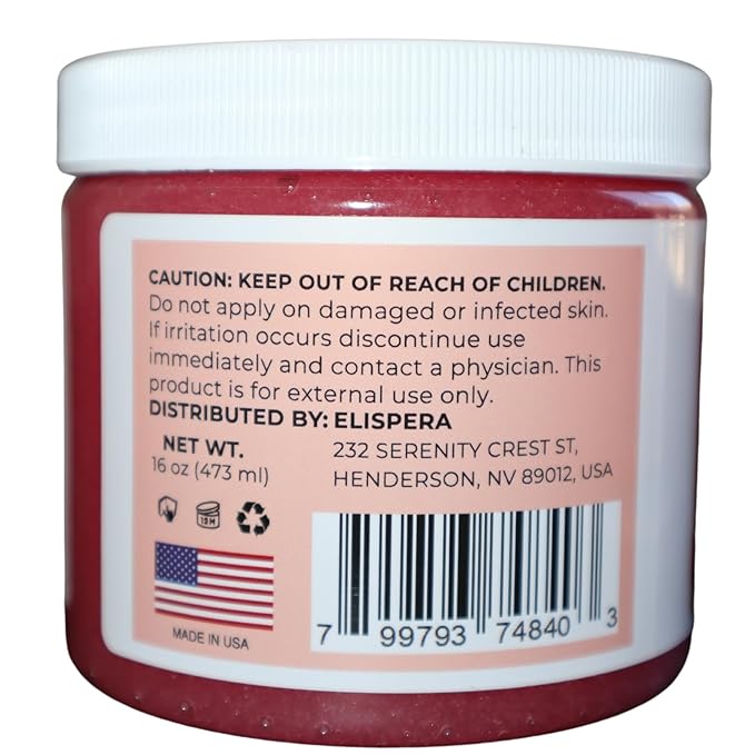 Honey Sugar Scrub Malibu Mango, (16 Fl Oz (Pack of 1)