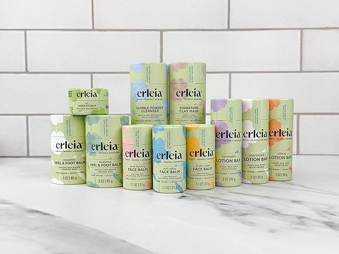 Face Balm, Solid Facial Moisturizer, Sustainably-sourced ingredients, Travel-friendly, Vegan, Cruelty Free, Plastic Free (Anti-Aging)