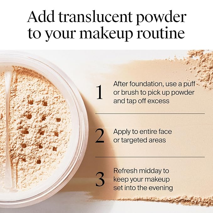 Neutrogena Hydro Boost Translucent Loose Setting Powder with Purified Hyaluronic Acid, .44 oz