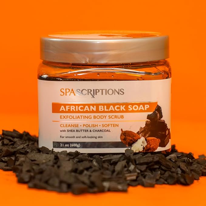 Spascriptions Body Scrubs 21 Oz (21 oz, African Black Soap)
