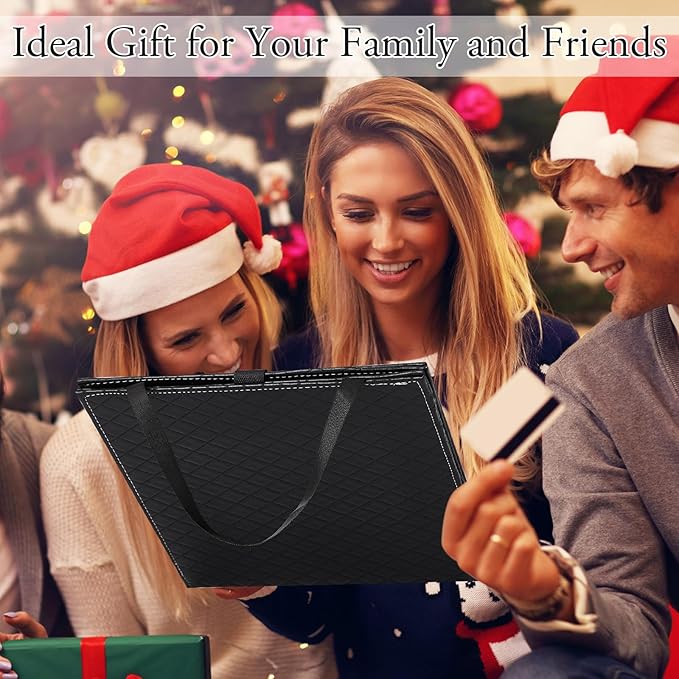 Foldable Backstage Mirror with Handle 33.5X 13.4 Inch Leather Folding Hanging Mirror Rectangular for Travel Dance Bag Home Fitness Spa Gift for Dancers(Black)