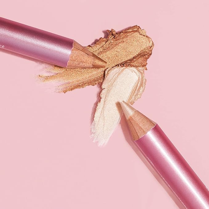 Chella Highlighter Makeup Pencil - Vegan, Cruelty Free, Paraben Free, Gluten Free - Use as a Highlighter, Concealer and Under Eye Liner (Light Shimmer)