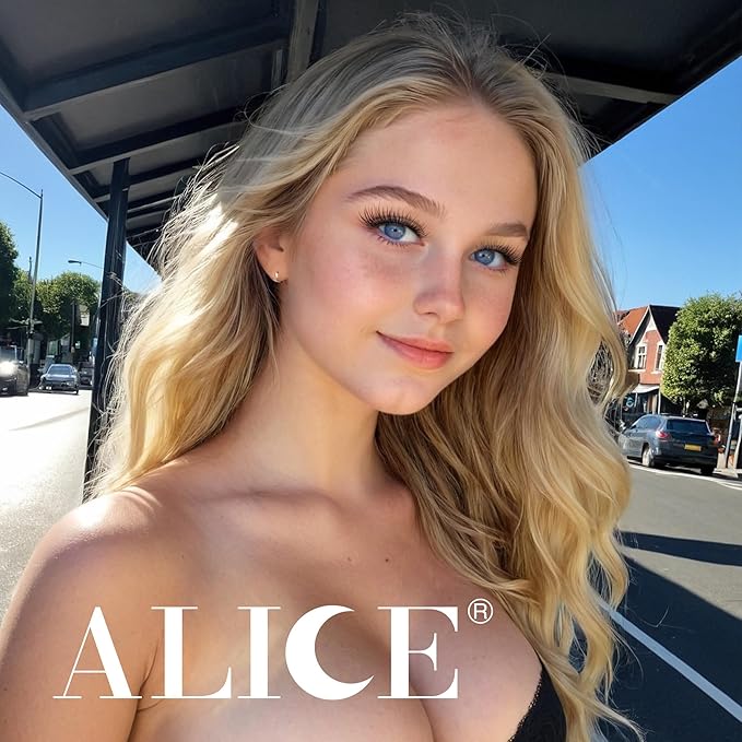Natural Lash Clusters Wispy Lash Extensions Short 10-14mm DIY Cluster Eyelash Extension C-Curly 280pcs Soft Thin Band Individual Lashes by ALICE