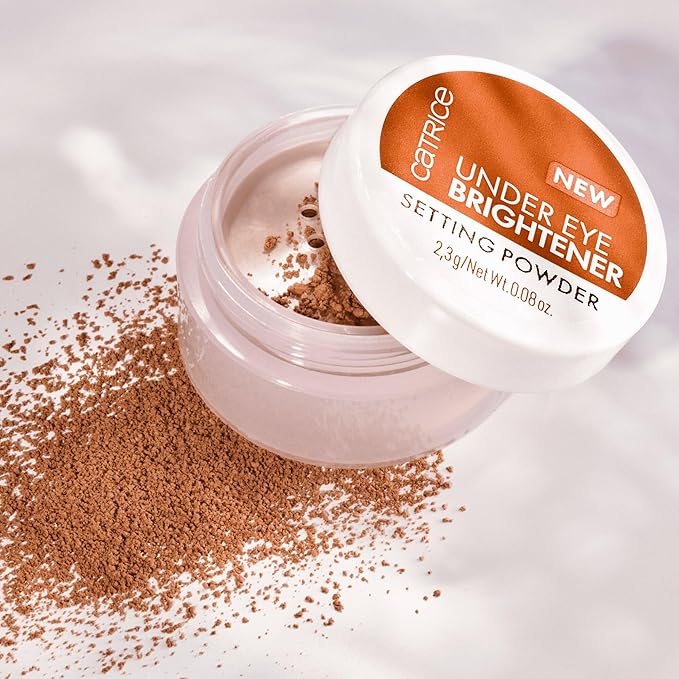 Catrice | Under Eye Brightener Setting Powder (040 | Dark Mocha)| Brightening, Soft Focus Effect Enriched with Hyaluronic Acid for Flawless Radiant Skin | Vegan & Cruelty Free