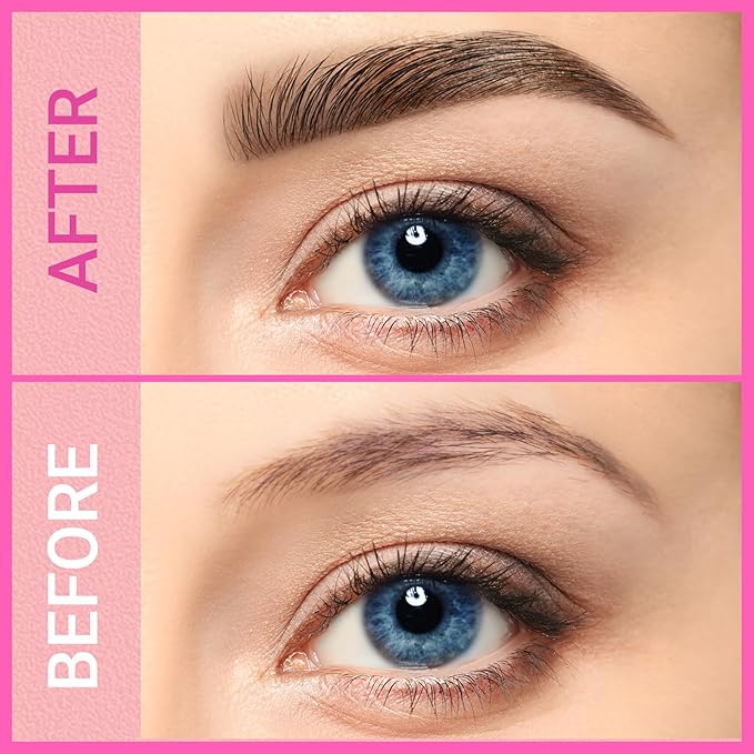 iMethod Eyebrow Pen - Eyebrow Pencil Magical 2-in-1 Eye Brow Pencils for Women with 4-Fork-Tip & Precise Brush-Tip Create Natural Hair-Like Brows, Last All-Day, Microblading Eyebrow Pen, Light Brown