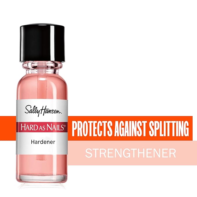 Sally Hansen Hard As Nails®, Natural Tint, Nail Strengthener, Nail Protectant