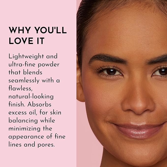 Talc Free Skin Smoothing Powder, Tan, 0.32 oz / 9.1 g