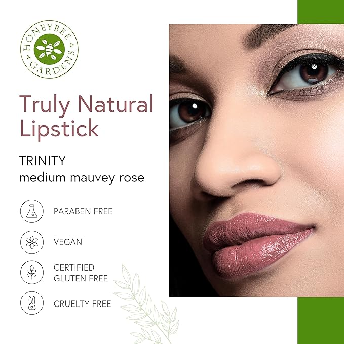 Honeybee Gardens Lip Liner + Lipstick Bundle, Trinity + Charisma
