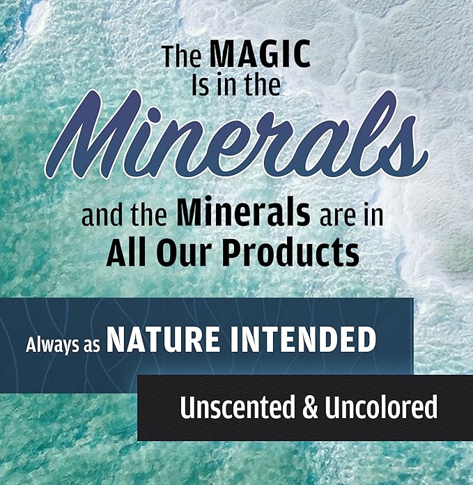 Dead Sea Warehouse – Amazing Minerals Skin Polish – 8.8 OZ – Dead Sea Salt Face & Body Scrub – All Natural Exfoliating Cleanser – Unscented – 2-Pack