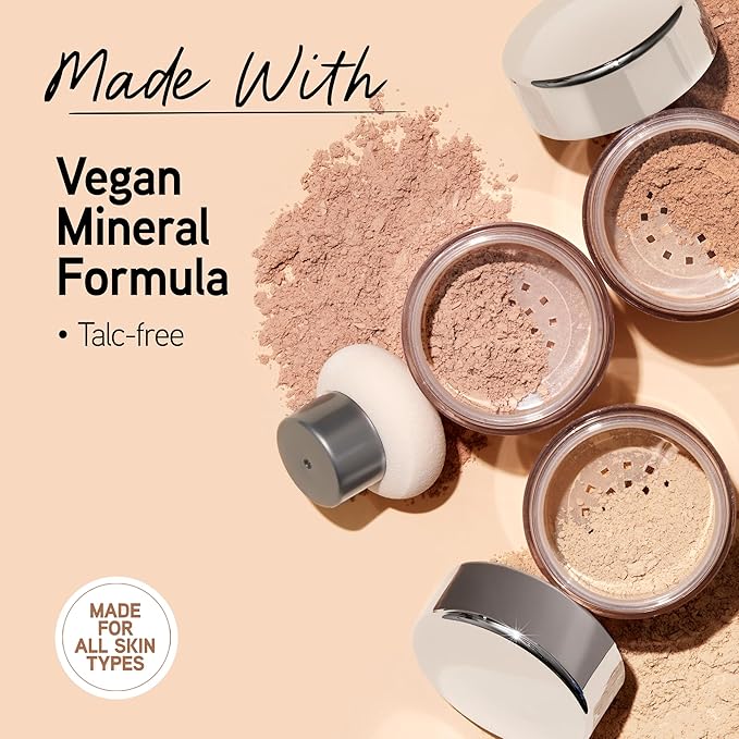 Physicians Formula Mineral Wear Talc-Free Loose Powder Creamy Natural, Dermatologist Tested, Clinically Tested