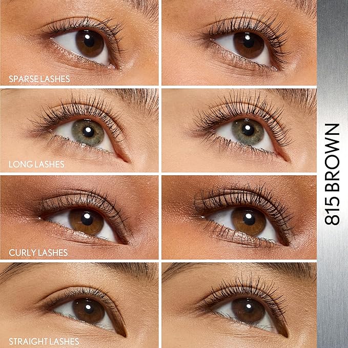 COVERGIRL Lash Blast Bond Volume Mascara - 815 - Brown, Bonding Complex to Condition & Nourish Lashes, Smudge-Proof, Clump-Free, Volumizing, Vegan Formula