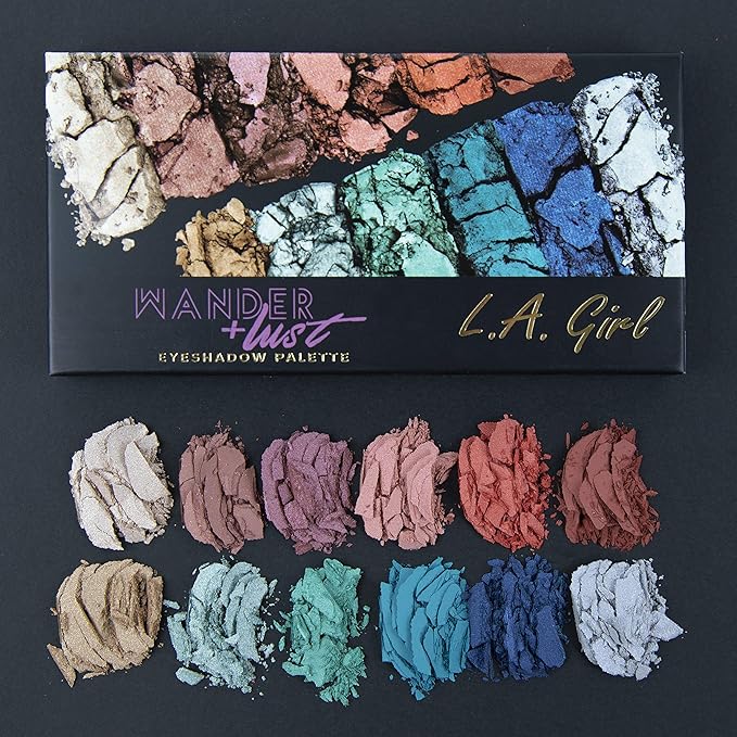 L.A. Girl Fanatic Eyeshadow Palette, Wanderlust GES417