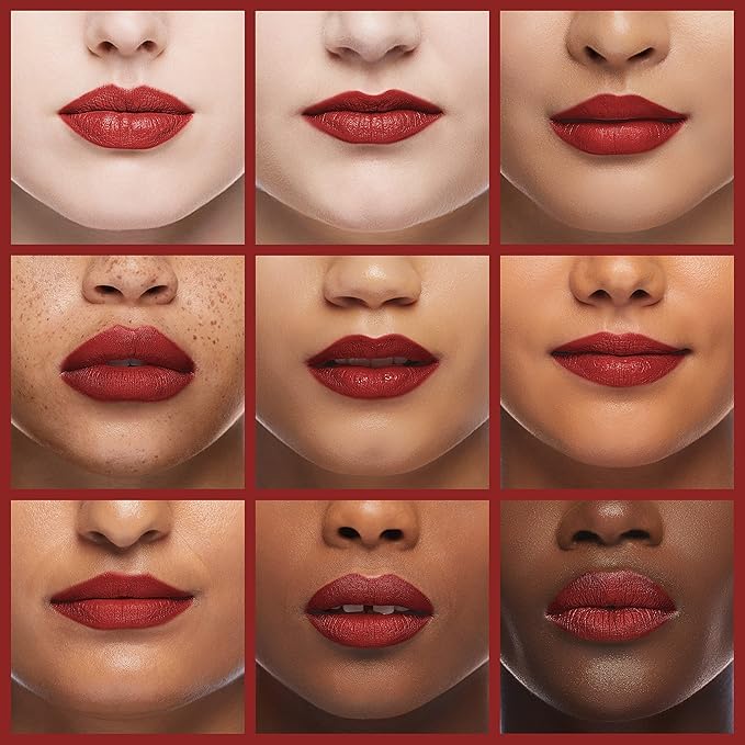 Palladio Herbal Lipstick, Rich Pigmented and Creamy Lip Color, Infused with Safflower, Ginseng, Ginkgo Biloba, Camellia and Aloe, Prevents Lips from Drying, Combats Fine Lines, Long Lasting, Juniper