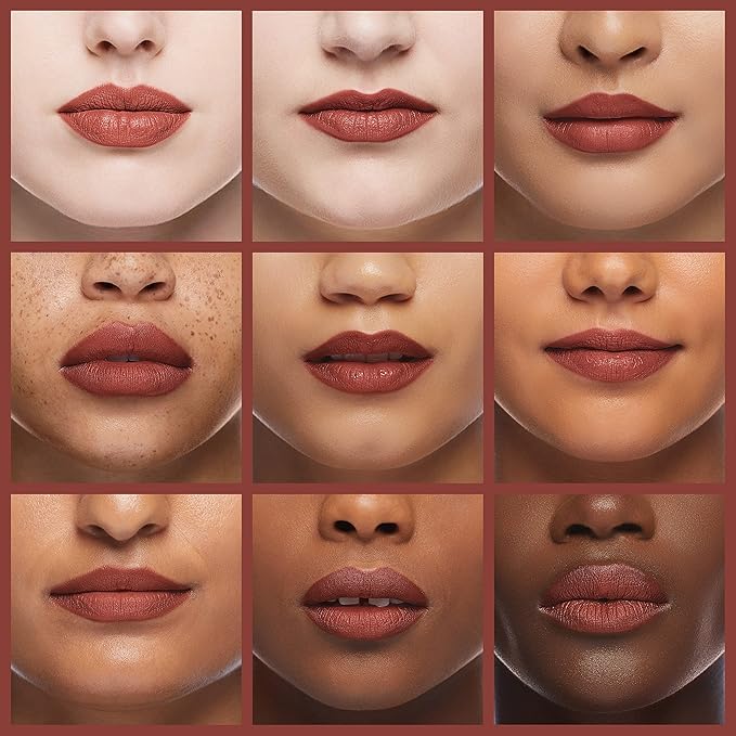 Palladio Herbal Lipstick, Rich Pigmented and Creamy, Infused with Aloe Vera, Chamomile & Ginseng, Prevents Lips from Drying, Combats Fine Lines, Long Lasting Lipstick, Amethyst
