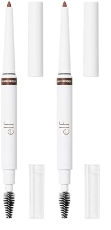 e.l.f. Instant Lift Waterproof Brow Pencil, Long-Lasting Eyebrow Pencil For Grooming & Shaping Brows, Vegan & Cruelty-free, Auburn (Pack of 2)