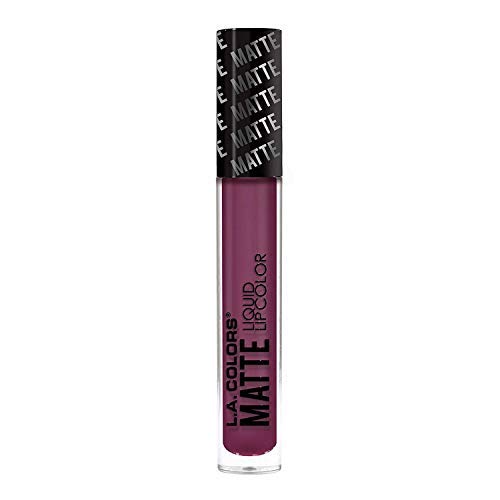 L.A. COLORS Matte Liquid Lip Color, Fierce