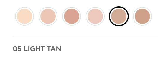 Radiant Professional Maxi Coverage Powder - Vitamin C Enriched - Helps Retain Moisture - SPF 15 - Full Coverage Makeup Foundation - Matte Finish Makeup Powder - Light Tan (05)